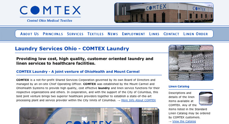 Website: Comtex Laundry Inc.